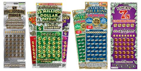 30 dollar scratch tickets.
